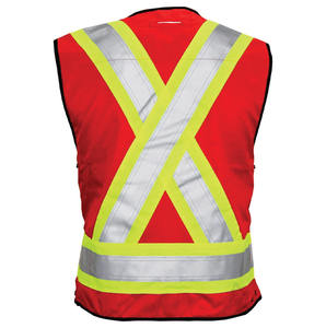 Chaleco de Seguridad Reflectante de Alta Visibilidad para Hombre, Ropa de Trabajo OEM, Transpirable, Múltiples Tallas, Venta Caliente - Product Image 5