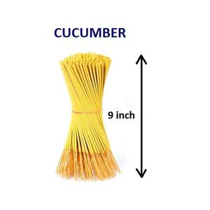 Varillas de incienso de pepino natural, suministro al por mayor a precio líder, caja de embalaje de incienso, incienso indio (amarillo) - Product Image 1