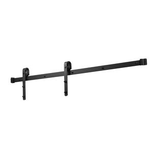Kit Ferramenta per Porta Scorrevole Stile Barn da 6FT, Capacità di Carico 330 LBS, Compatibile con Larghezza Massima 36 Pollici, Rulli per Porte e Finestre da 1-3/8 e 1-3/4 Pollici - Product Image 6