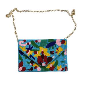 Premium Quality Handcrafted Beaded <b>Clutch</b> Purses for Women Eco-Friendly Light Weight Evening Party Sold by Indian supplier - Product Image 1