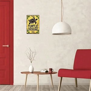 CIFbuy Panneau en aluminium rustique vintage 20,3x30,5 cm TikTok pour service de retrait Temu, panneau de jardin et de pelouse - Product Image 6