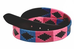 Ceinture en cuir style Country Polo, étui et sacs personnalisés, broderie cousue main, ceinture en cuir en gros, ceinture Polo LBP-0051 - Product Image 2