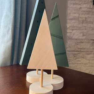 Décoration de sapin de Noël élégante en bois et MDF pour les espaces festifs - Product Image 5