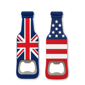 Ouvre-bouteille personnalisé avec design de drapeau, ouvre-bouteille manuel portable en acier inoxydable pour bouteilles - Product Image 1