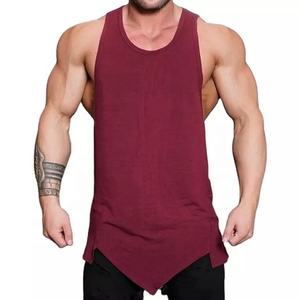 Camiseta sin mangas de algodón de verano para hombre, Fitness Camiseta de punto para gimnasio transpirable, venta al por mayor, diseño sin mangas personalizado superventas - Product Image 3