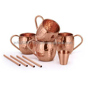 Mule élégante en cuivre avec une brillance brillante et un attrait vintage, idéale pour les anniversaires de mariage ou les enterrements de vie de garçon - Product Image 2