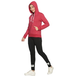 Chándales de mujer de alta calidad, Conjunto de sudadera con capucha y joggers personalizados gruesos de algodón, Jersey deportivo para mujer, chándal para mujer - Product Image 1