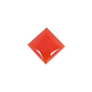 Ónix Rojo Natural de 12.8 Quilates, Forma Cuadrada de 17x17mm, Gema Suelta - Product Image 4
