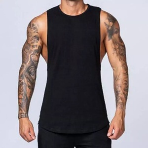 Débardeur sans manches GAF 100 % coton respirant à séchage rapide, col rond, pour fitness, gym, musculation, personnalisé pour homme – Meilleures ventes - Product Image 6