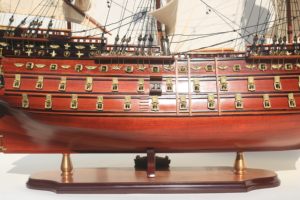 SAN FELIPE - Maqueta de Velero Hecha a Mano en Madera, Personalizada, Estilo Antiguo, Temática Oceánica, Pieza de Arte Coleccionable para Mesa, Ho Chi Minh - Product Image 1