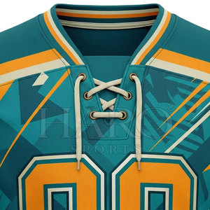 Uniforme de equipo personalizado con estampado por sublimación, camiseta de hockey sobre hielo para sesiones de práctica, partidos de liga y eventos deportivos - Product Image 6