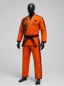Athletic jiu jitsu uniform designed with premium materials flexible fit and reliable <b>strength</b> for daily martial arts <b>training</b> - Product Image 2