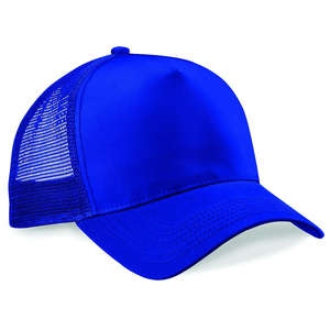 Casquette de baseball trucker bicolore avec logo personnalisé, 6 panneaux, maille, snapback, visière incurvée, en coton, pour le sport et l'extérieur, unisexe - Product Image 6
