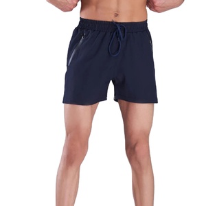 Custom Men's Mid Workout <b>Shorts</b> High Quality 100% Polyester Canvas Logo Printed <b>Gym</b> Sweat <b>Shorts</b> Pockets Digital Printing OEM - Product Image 1