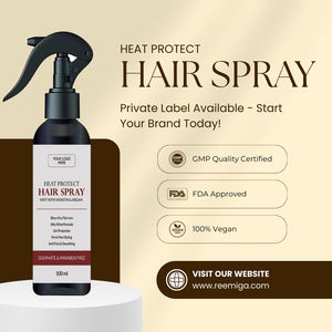 Spray Protector de Calor para el Cabello con Queratina de Marca Privada, Sin Silicona, No Testeado en Animales, Fórmula Concentrada Suavizante para el Cuidado del Cabello - Product Image 3