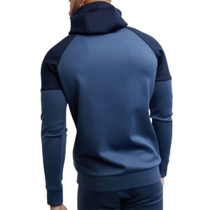 Survêtement de sport personnalisé avec logo imprimé, séchage rapide, respirant, léger, anti-humidité, veste et pantalon d'entraînement - Product Image 2