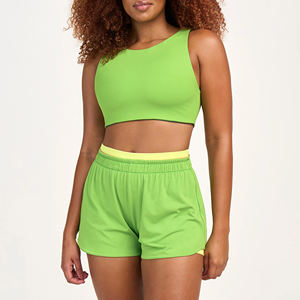 Pickleball Active <b>Set</b> Tank Top and Shorts Moisture Wicking Breathable Outfit for Fitness and Sports - Product Image 2