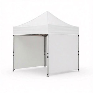 Tente pliante blanche 3x3m avec parois latérales et tables pour événements - Product Image 4