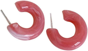 Pendientes de Resina Vintage para Mujer, Diseño de Resina con Estilos Modernos, Accesorio de Moda - Product Image 2