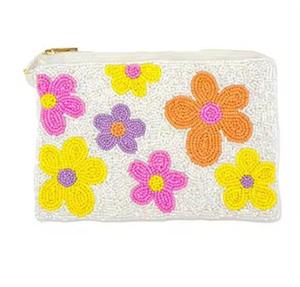 Porte-monnaie artisanal pour femmes, mignon, orné de perles, avec couleur et taille personnalisées, marque Crystal Craft, pour adolescentes - Product Image 2