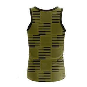 Camiseta sin mangas de sublimación de diseño moderno, tela suave y transpirable, ligera y elástica, perfecta para el gimnasio y el fitness. - Product Image 4