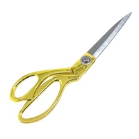 Ciseaux de couture Kwang Hsieh Premium Gold, en acier inoxydable, à lame lisse, pour la coupe de tissu, bricolage