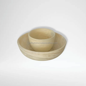 Nhựa Tình Yêu Trái Tim Phục Vụ Bát Trang Trí Nội Thất Handmade Tùy Chỉnh Kích Thước & Màu Sắc Trắng Quà Tặng Made <span class=keywords><strong>In</strong></span> Ấn Độ - Product Image 3