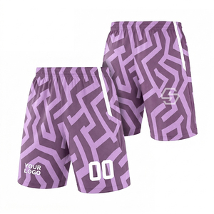 Pantalones Cortos de Fútbol de Fábrica, Fabricante de Pantalones Cortos Deportivos Personalizados, Pantalones Cortos de Fútbol Transpirables de Secado Rápido - Product Image 4