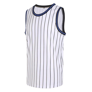 Camiseta de Baloncesto Personalizada al por Mayor con Nombre de Equipo, Camiseta Deportiva de Alta Calidad para Hombre, Diseño Superior sin Mangas - Product Image 6