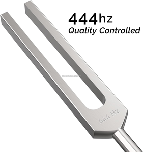 Diapasón de Aluminio de 444 Hz con Activador de Goma |   Herramienta Manual de Sanación con Sonido de Alta Frecuencia y Meditación para el Equilibrio Energético - Product Image 3