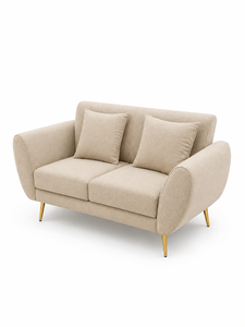 Sofá Minimalista Esmeralda 221 ROMA, Conjunto de 221 Plazas para Sala de Estar, Apartamento, Hotel, Uso Ecológico, Tela Personalizada, Mueble Cuadrado - Product Image 1