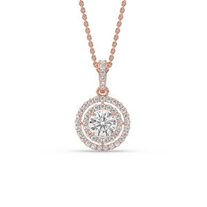 LUXESHINE - Colgante de Diamante Cultivado en Laboratorio, Corte Oval Brillante de 1.58 Quilates, Oro Sólido de 14K, Joyería Ligera para Compromiso de Mujer, IGI - Product Image 3