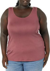 Camiseta sin mangas de punto acanalado para mujer, ajustada, elástica, a la moda, para uso diario, proveedor de fabricación de prendas personalizadas - Product Image 3