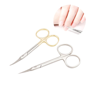 Professional Stainless Steel <b>Nail</b> Manicure Scissors Curved Tip Dead Skin Remover <b>Nail</b> Clipper Salon <b>Nail</b> <b>Tools</b> Manicure Scissors - Product Image 1