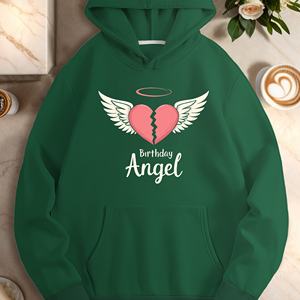 Sudaderas casuales de mujer Heart Mom s Birthday Angel - Product Image 3