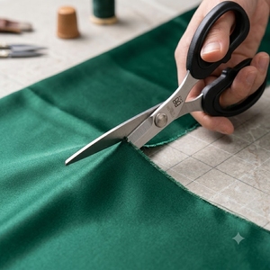 Fabriqué à Taïwan, ciseaux de tailleur miniatures de 6,5 pouces pour la création de patrons et les travaux de couture - Product Image 1