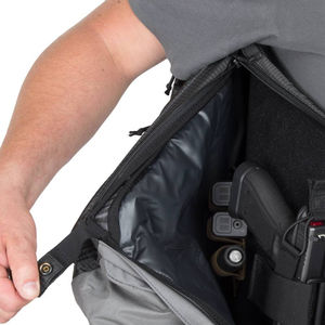 Sac à dos de voyage en jean camouflage OEM, vente en gros, avec fermeture éclair, bandoulière incurvée, respirant, durable, capacité 36-55L, pour l'extérieur - Product Image 5