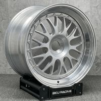 Jantes Bku 3 pièces forgées E88 pour Porsche 991 992 997 GT3 RS Turbo Carrera GTS 20 21 pouces, jantes en alliage concaves personnalisées avec blocage central