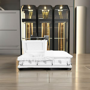 Venta al por mayor de ataúdes de madera dura Estilo Norteamericano ataúdes de alta calidad y urnas funerarias proveedor internacional de exportación de impresoras 3D - Product Image 3