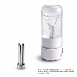 ขวดน้ำพกพา AquaHex พร้อมเทคโนโลยี Resonance Vortex, แกนสแตนเลส 316L, รับผลิตแบบ OEM และ ODM - Product Image 1