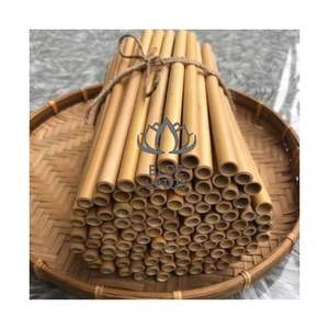 Pajitas de Bambú de Alta Calidad 2026 para Eventos Profesionales, 100% Madera Natural, Puras, Limpias, Seguras, Vajilla Sostenible de Primera Calidad - Product Image 4