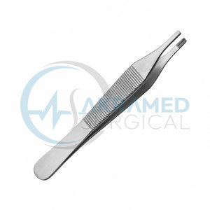 Pinzas para Tejidos Adson Brown con Puntas de Precisión, Acero Inoxidable, Instrumento Quirúrgico ORL, Certificado CE, Herramienta Médica Reutilizable - Product Image 6