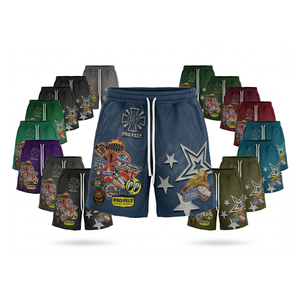 กางเกงขาสั้นผ้าแคนวาสหนานุ่มคุณภาพพรีเมียม 100% ผ้าฝ้าย สไตล์วินเทจ สำหรับออกกำลังกาย วิ่ง เล่นกีฬา ใส่เที่ยวทะเล ฤดูร้อน ฟิตเนส แบบสั่งทำได้ - Product Image 1