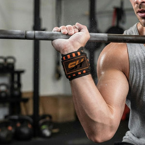Stripes Design Unisex Wholesale Price Weightlifting <b>Wrist</b> Wraps Lightweight Skin Friendly Compression Fit Custom <b>Wrist</b> <b>Straps</b> - Product Image 5