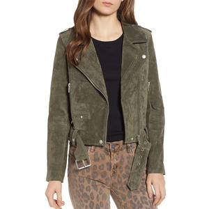 Chaqueta de cuero de gamuza para mujer de primera calidad, diseño personalizable y disponible en todas las tallas, ropa casual de invierno, chaqueta de cuero de gamuza para mujer - Product Image 1