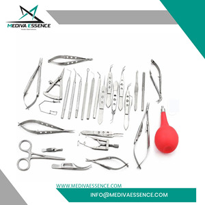 Juego de Instrumentos para Cirugía de Cataratas, Kit de Instrumentos Quirúrgicos Oftálmicos de Acero Inoxidable, Herramientas Microquirúrgicas con Certificación CE - Product Image 5