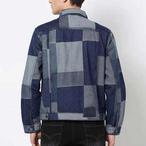 Chaqueta Vaquera Verde Oliva para Hombre Elite Vanguard, Corte Regular, Cierre de Botones, Estilo Casual, Diseño Sólido, Tejido de Poliéster/Algodón - Product Image 3