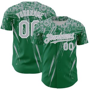 Maillot de baseball col en V 100 % coton biologique imprimé sérigraphié haute qualité, manches courtes entièrement boutonnées, antibactérien, idéal pour l'été - Product Image 1
