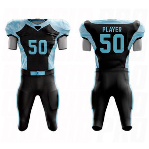 Uniforme de football américain personnalisé de qualité supérieure, maillot et pantalon de football américain pour jeunes, avec logos, respirant - Product Image 6
