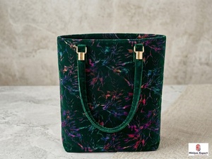 Luxury Multicolor Foil Velvet Fabric Premium Fashion Garments Dresses Kaftans Apparel Home Decor OEM - Product Image 3